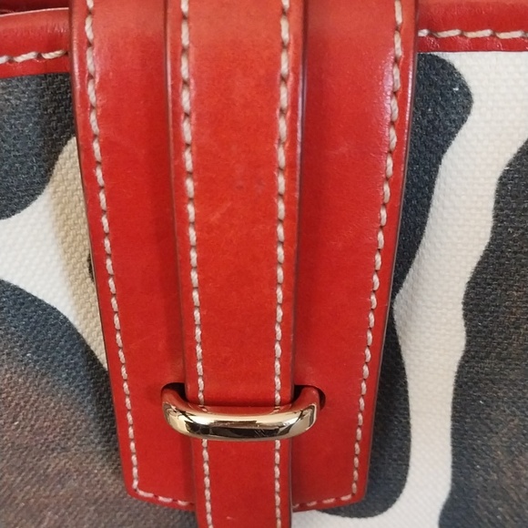 Dooney & Bourke Giraffe Print Tote Bag - Picture 11 of 16